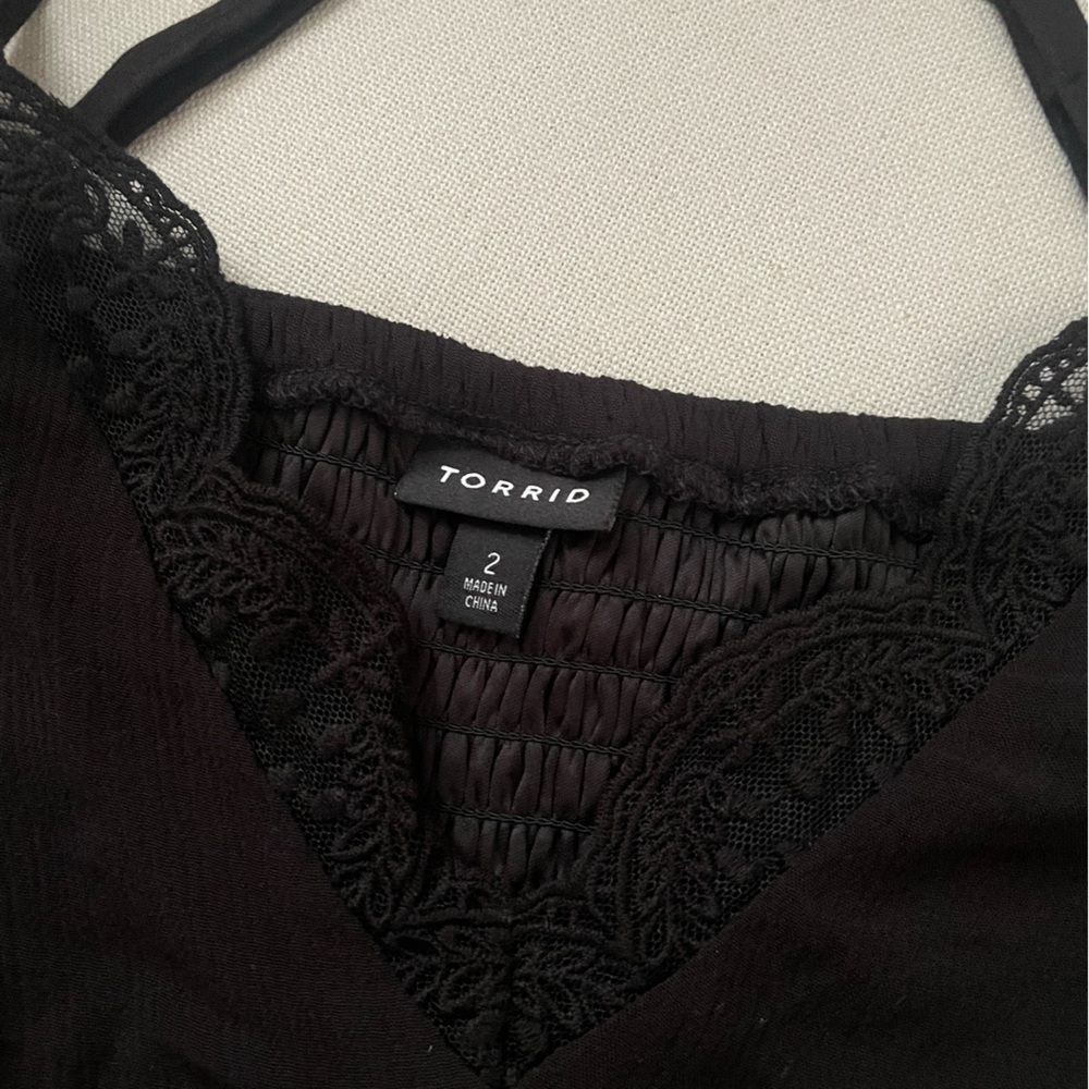 CLEARANCE! TORRID Babydoll Clip Dot Cami Size 2 | Plus size 18 - 20 Gently worn - Picture 5 of 7